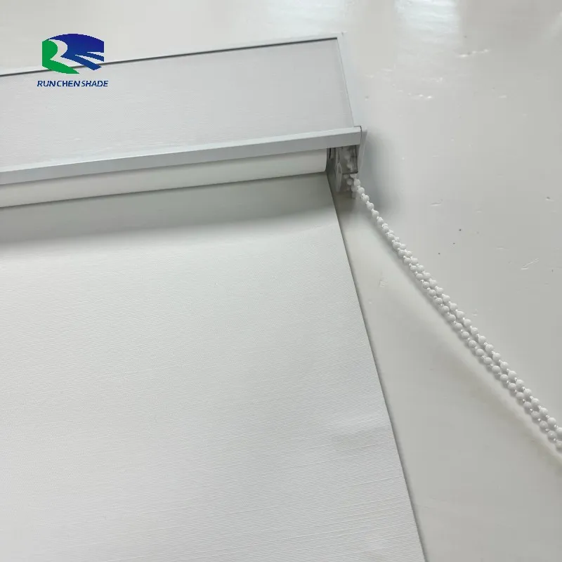 Square Insert Cover Manual Roller Blinds